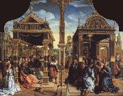 Bernaert Van Orley Altar to SS Thomas and Matthias oil painting
